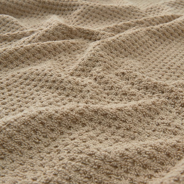 GULVIAL hand towel, beige, 50x100 cm