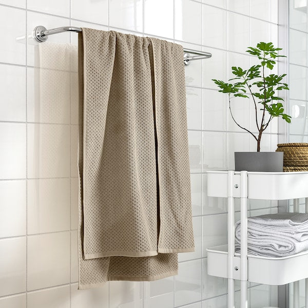 GULVIAL - Bath towel, beige, 70x140 cm