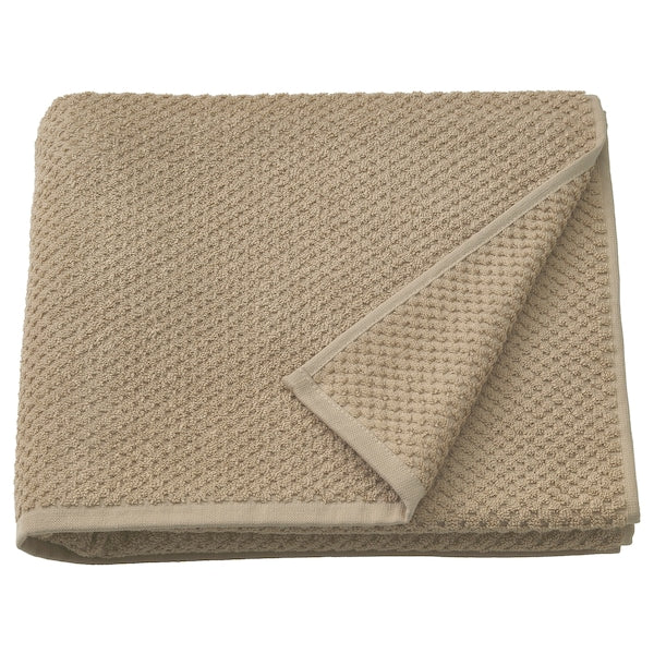 GULVIAL - Bath towel, beige, 70x140 cm