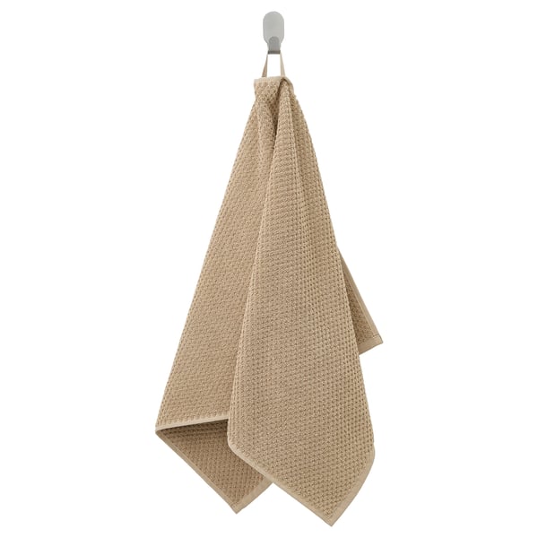 GULVIAL - GULVIAL Hand towel, beige, 50x100 cm