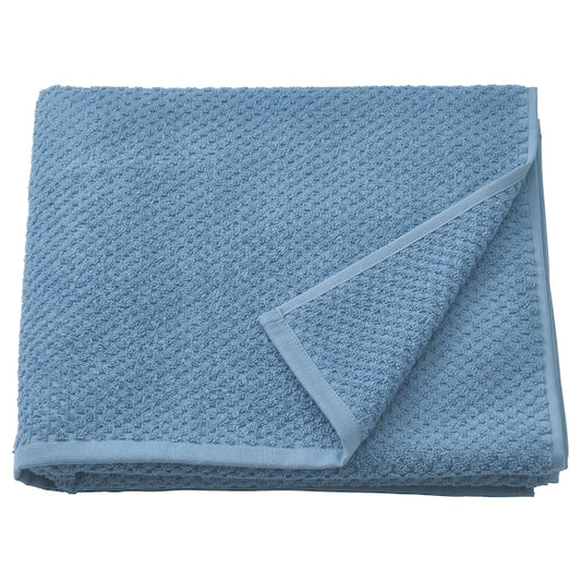 GULVIAL - Bath towel, dark grey-blue, 70x140 cm