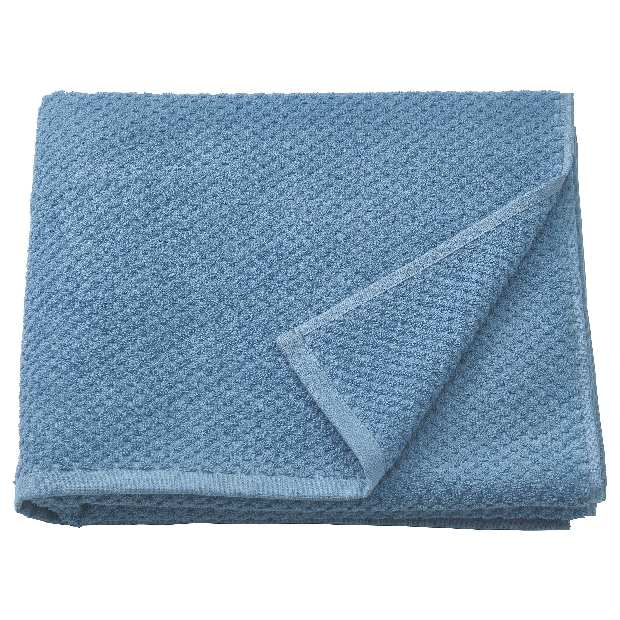 GULVIAL bath towel, dark grey-blue, 70x140 cm