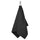 GULVIAL hand towel, black, 50x100 cm