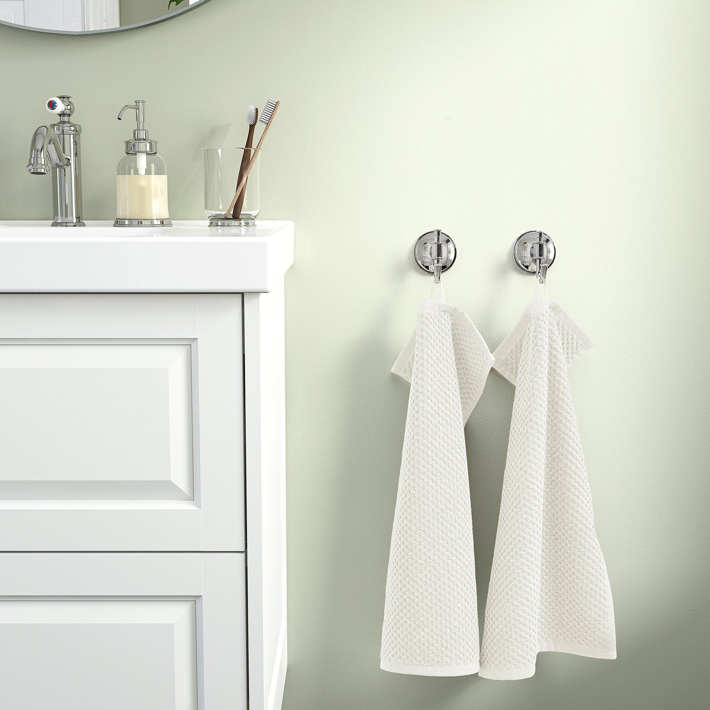 GULVIAL guest towel, white, 30x50 cm