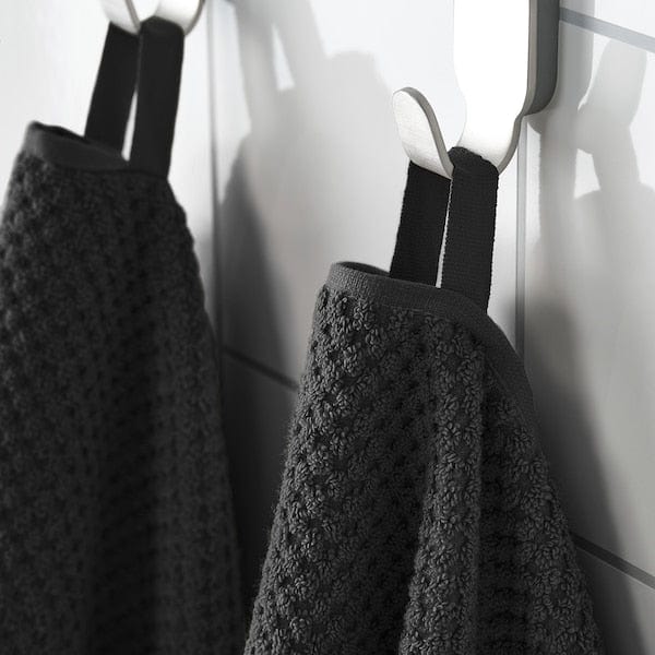Ikea GULVIAL - Guest towel, black,30x50 cm