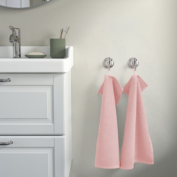 Ikea GULVIAL - Guest towel, pale pink,30x50 cm