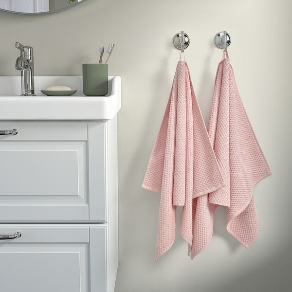 GULVIAL - Hand towel, pale pink, 50x100 cm