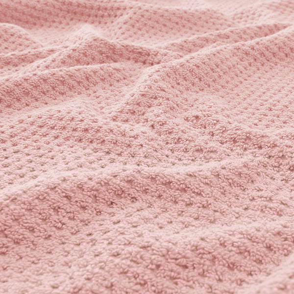 GULVIAL - GULVIAL Bath towel, pale pink, 70x140 cm