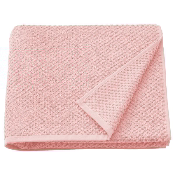 GULVIAL bath towel, pale pink, 70x140 cm