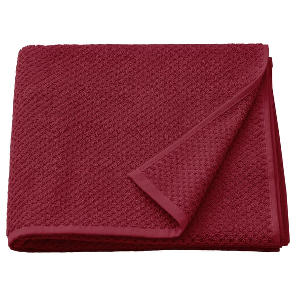GULVIAL towel, deep red, 70x140 cm