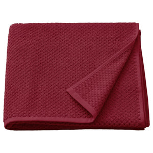 GULVIAL bath towel, deep red, 70x140 cm