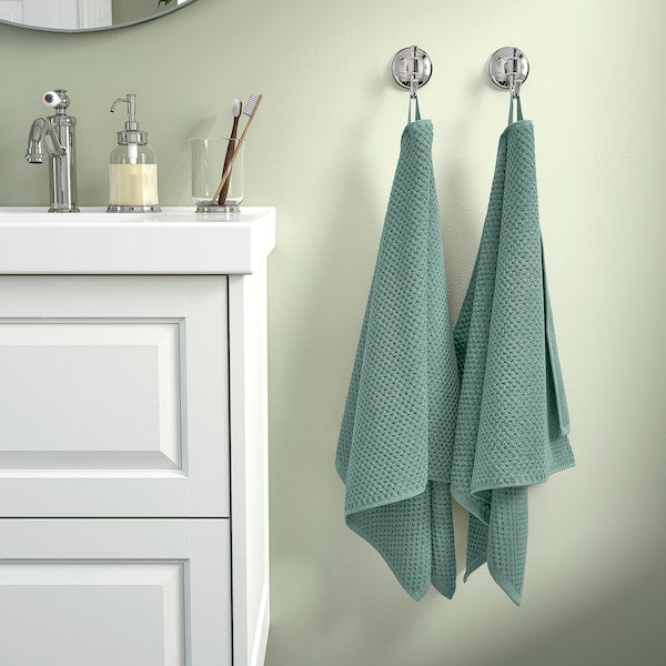 GULVIAL - Hand towel, turquoise, 50x100 cm