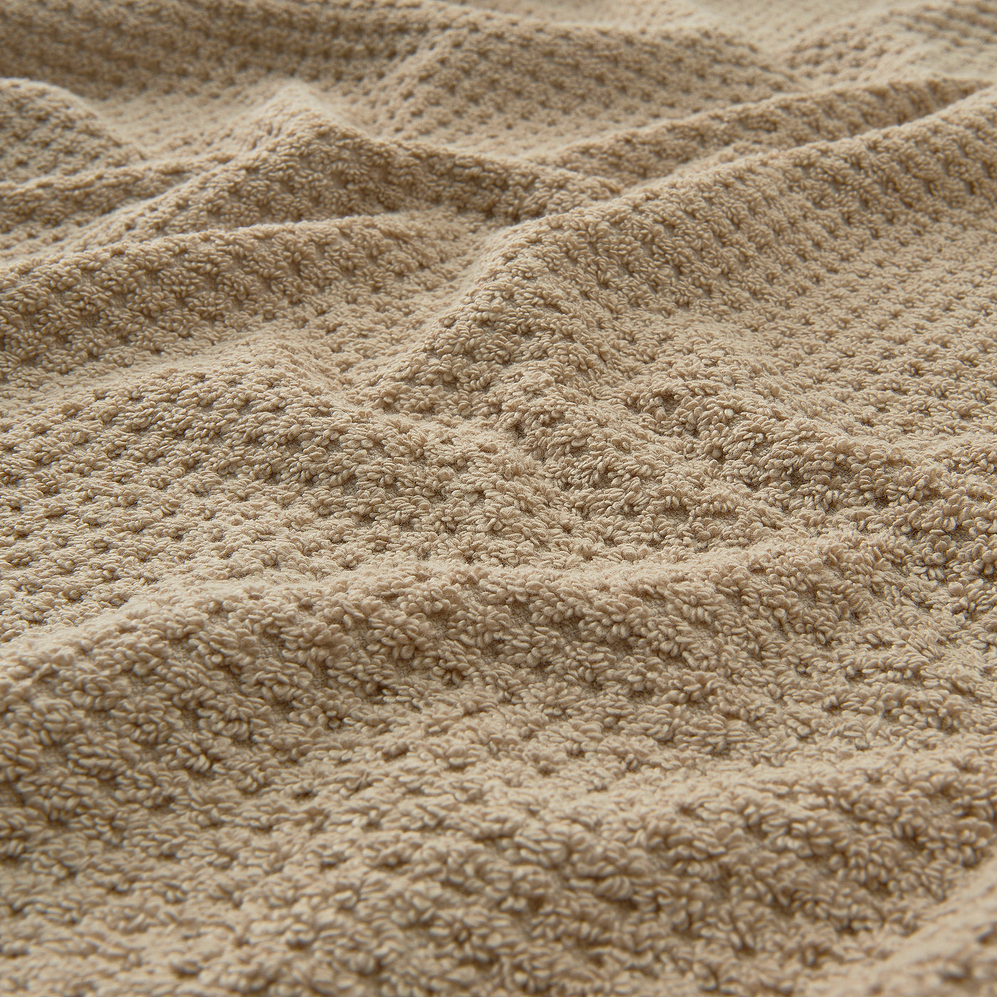 GULVIAL bath sheet, beige, 100x150 cm