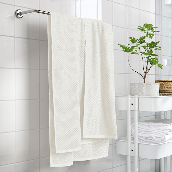 GULVIAL - Bath sheet, white, 100x150 cm