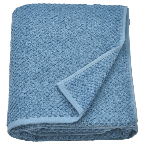 GULVIAL - Bath sheet, dark grey-blue, 100x150 cm