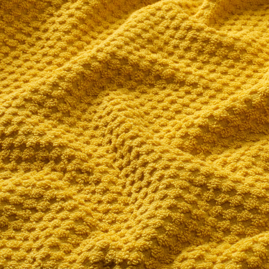 GULVIAL bath sheet, yellow, 150x100 cm