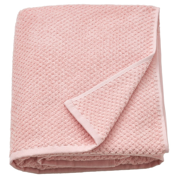 GULVIAL - Bath sheet, pale pink, 100x150 cm