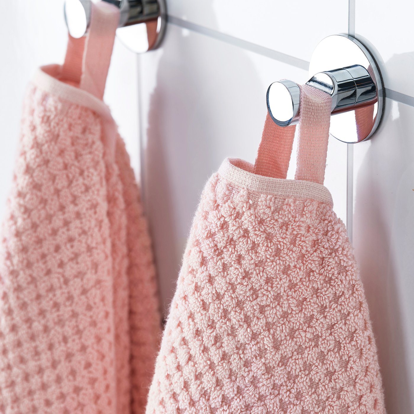 GULVIAL bath sheet, pale pink, 100x150 cm