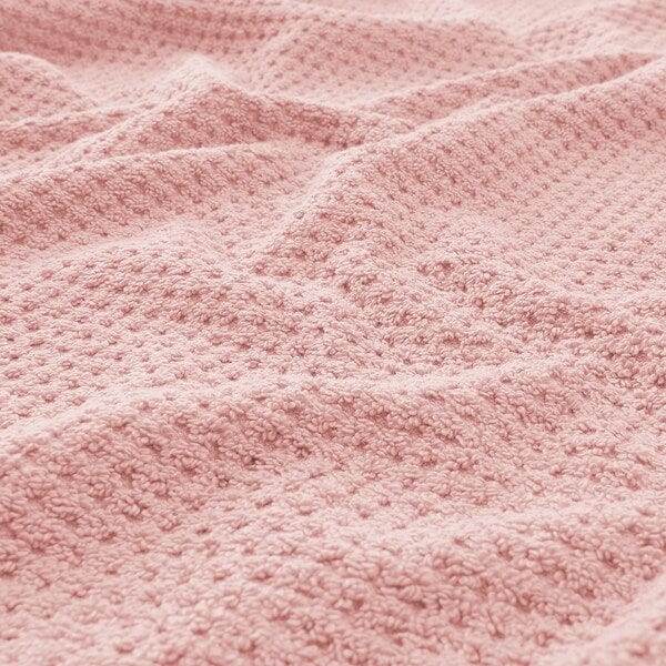 Ikea GULVIAL - Bath sheet, pale pink, 100x150 cm
