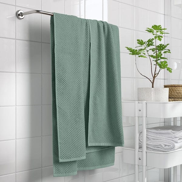 Ikea GULVIAL - Bath sheet, turquoise, 100x150 cm