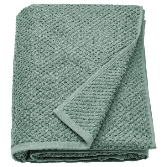 GULVIAL bath sheet, turquoise, 100x150 cm