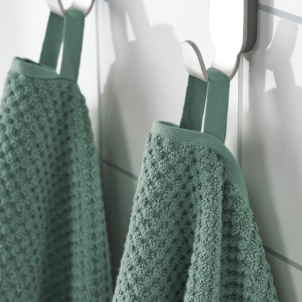 GULVIAL - GULVIAL Bath sheet, turquoise, 100x150 cm