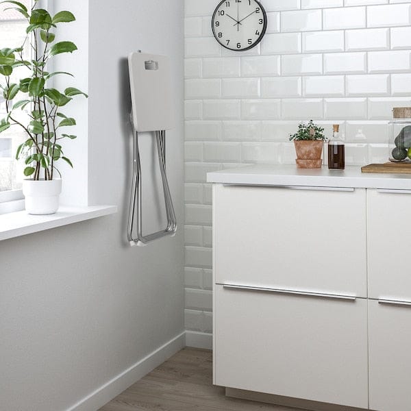 Ikea GUNDE - Folding stool, white