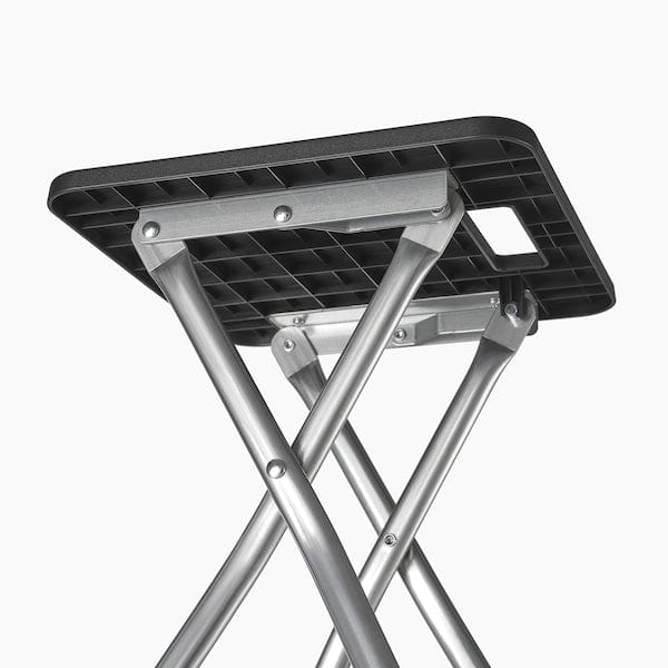 Ikea GUNDE - Folding stool, black