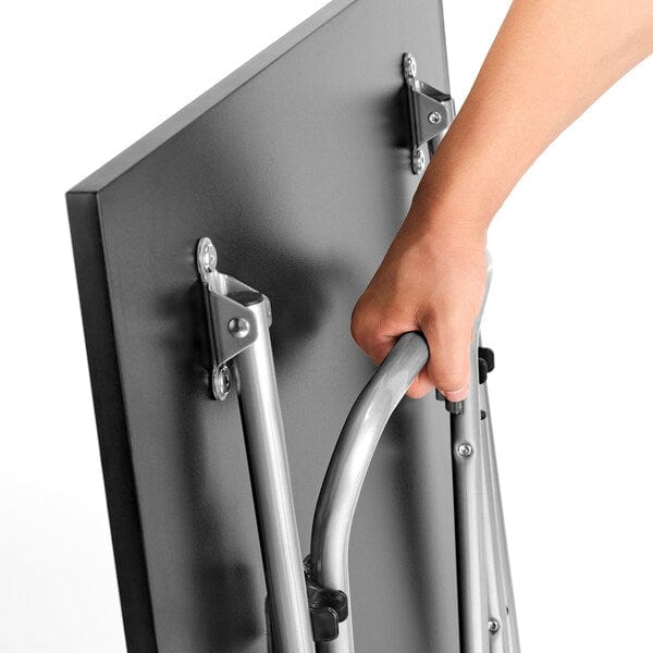 Ikea GUNDE - Folding table, black, 67x67 cm