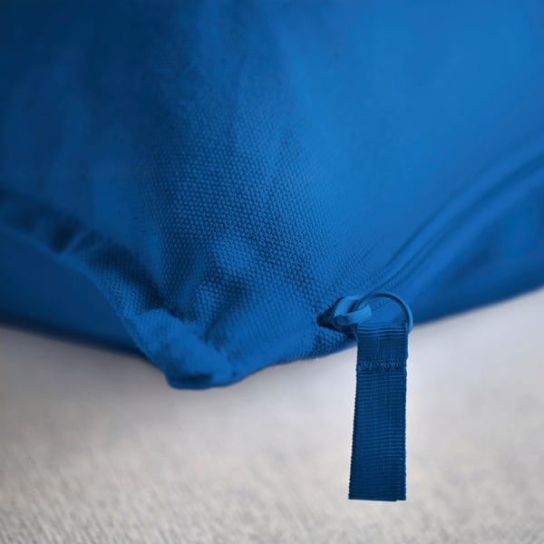 GURLI - Cushion cover, bright blue,50x50 cm