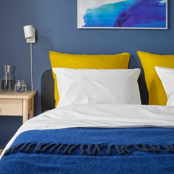 GURLI - GURLI Cushion cover, yellow, 65x65 cm
