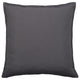 GURLI cushion cover, dark grey, 50x50 cm