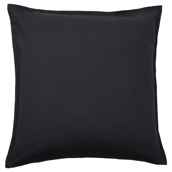 GURLI - Cushion cover, black, 50x50 cm