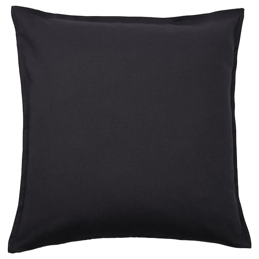 GURLI - Cushion cover, black, 50x50 cm