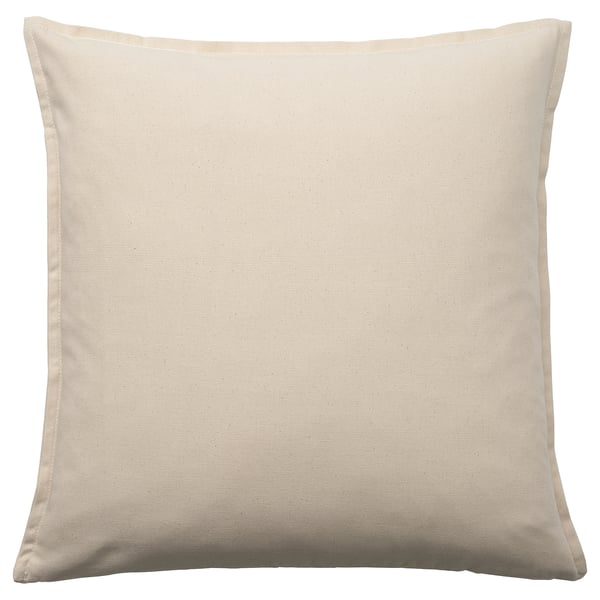 GURLI cushion cover, unbleached, 50x50 cm