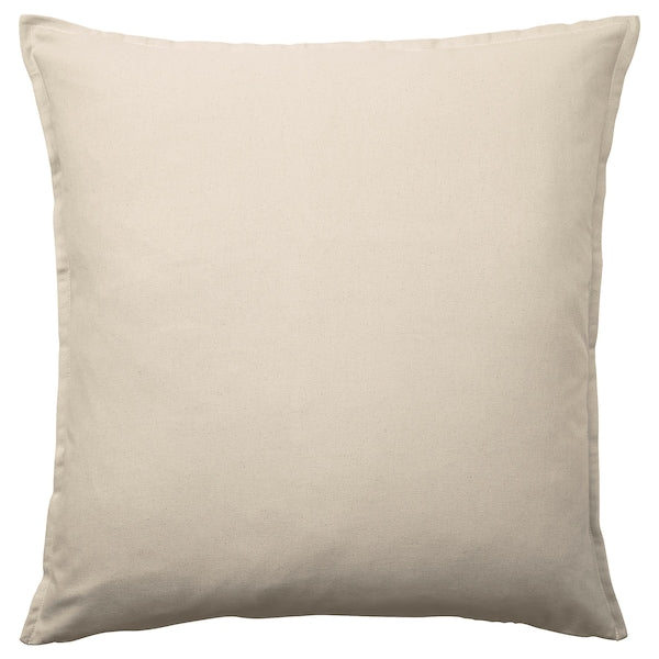 GURLI cushion cover, unbleached, 65x65 cm