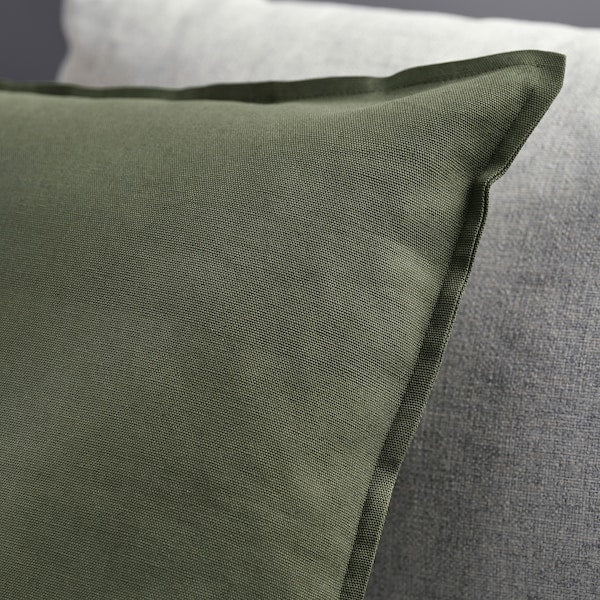 GURLI - Cushion cover, deep green, 50x50 cm