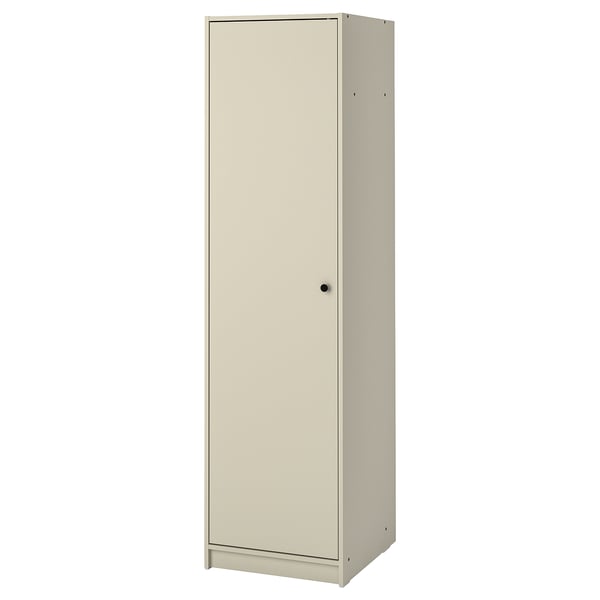 GURSKEN wardrobe, light beige, 49x55x186 cm