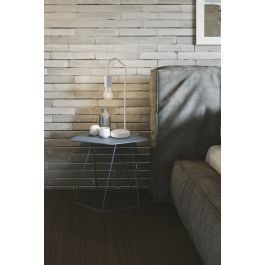 TABLE LAMP HABITAT METAL WHITE 1XE27 17X48CM