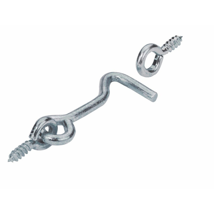EYELET HOOK CLOSURE 23X76MM GALVANIZED
