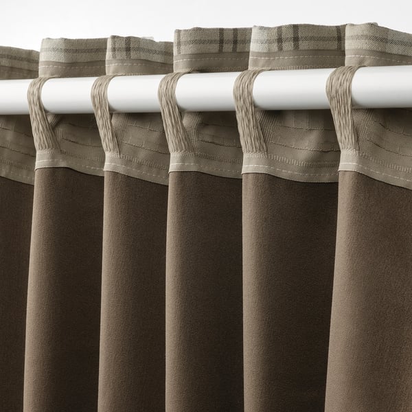HÄGGVECKMAL - semi-transparent awning, 2 sheets, beige,145x300 cm
