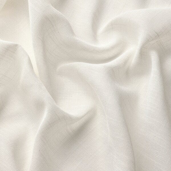 Ikea HÄLLEBRÄCKA - Thin curtain, 2 sheets, white,145x300 cm
