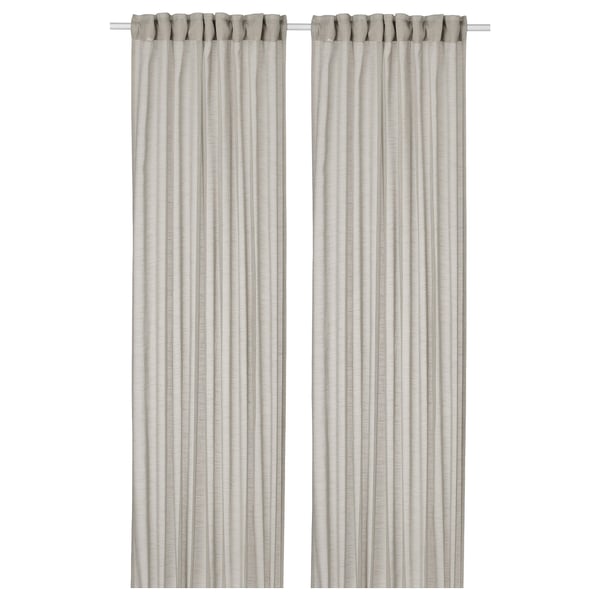 HÄLLEBRÄCKA - Thin, 2-sheet tent, light grey,145x300 cm