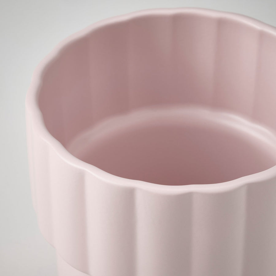HÄNGSÄLG plant pot, light pink, 11 cm