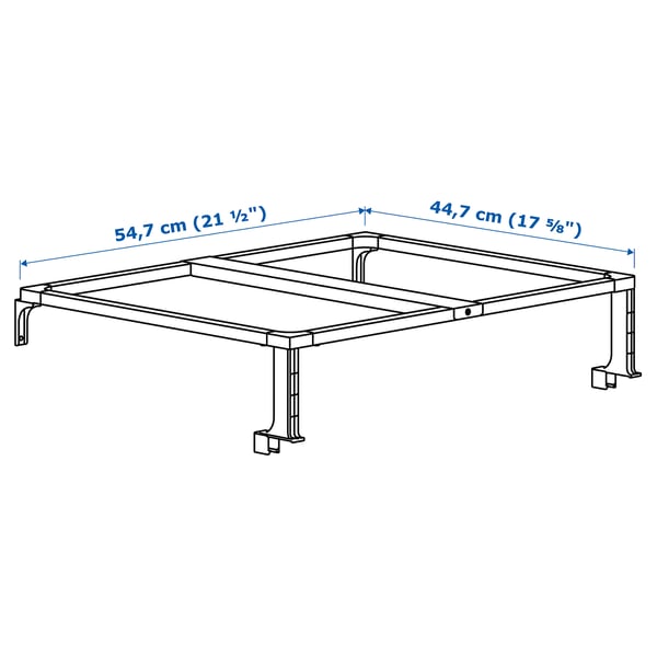 HÅLLBAR support frame f waste sorting bins, Width: 60 cm