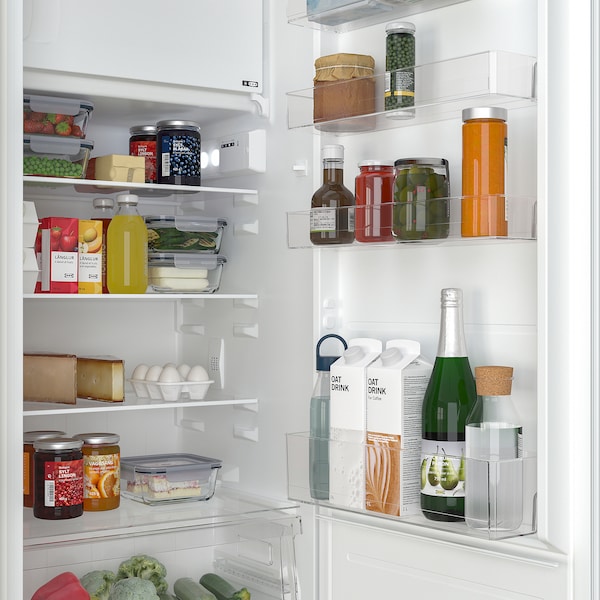 HÅLLNÄS - Refrigerator with freezer compartment, IKEA 500 integrated,174/16 l