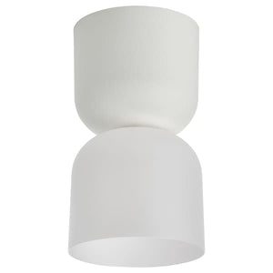 HAMNFYR ceiling lamp, white, 14 cm