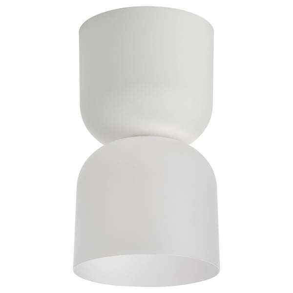 HAMNFYR ceiling lamp, white, 14 cm