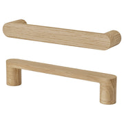 HAMPHULT handle, oak, 146 mm, 2 pack