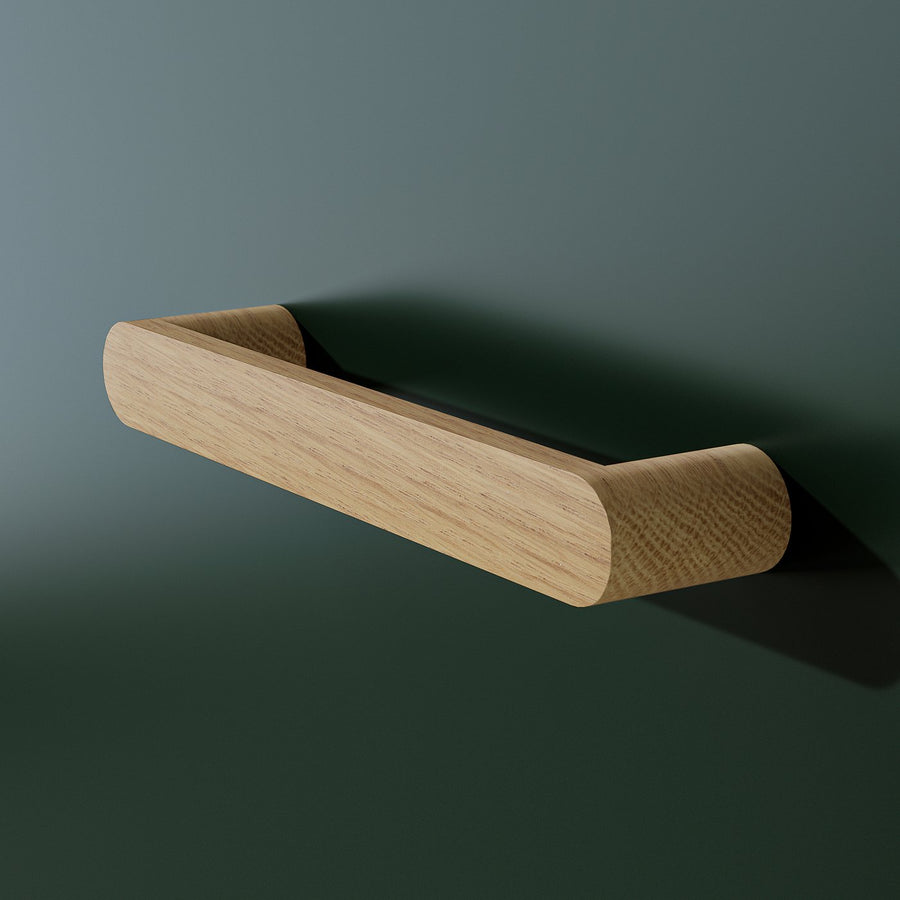 HAMPHULT handle, oak, 146 mm, 2 pack